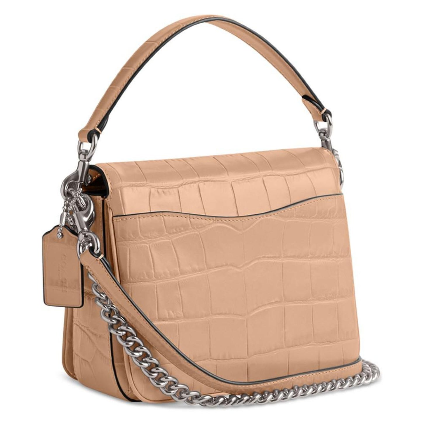 Embossed Croc Leather Cassie Crossbody 19