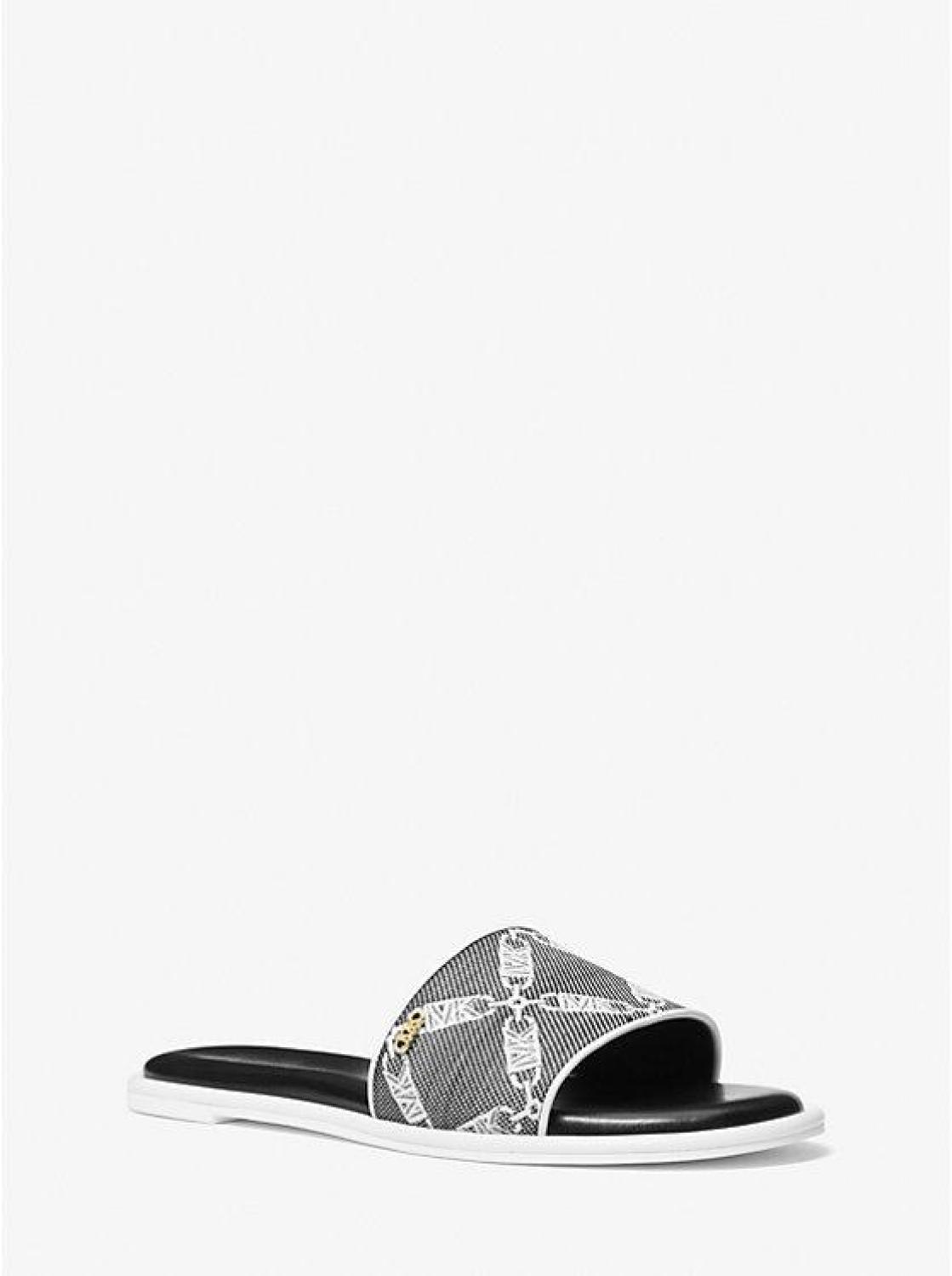 Saylor Empire Logo Jacquard Slide Sandal