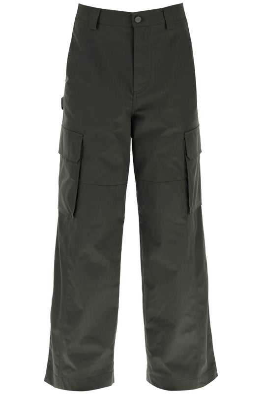 Valentino garavani cargo pants in stretch nylon