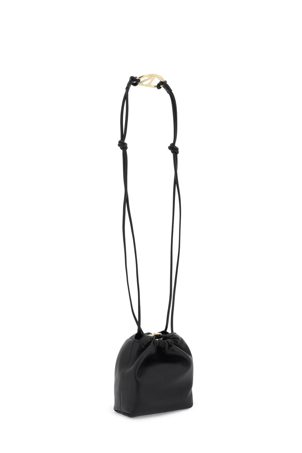 Valentino garavani mini vlogo bucket bag with pouf