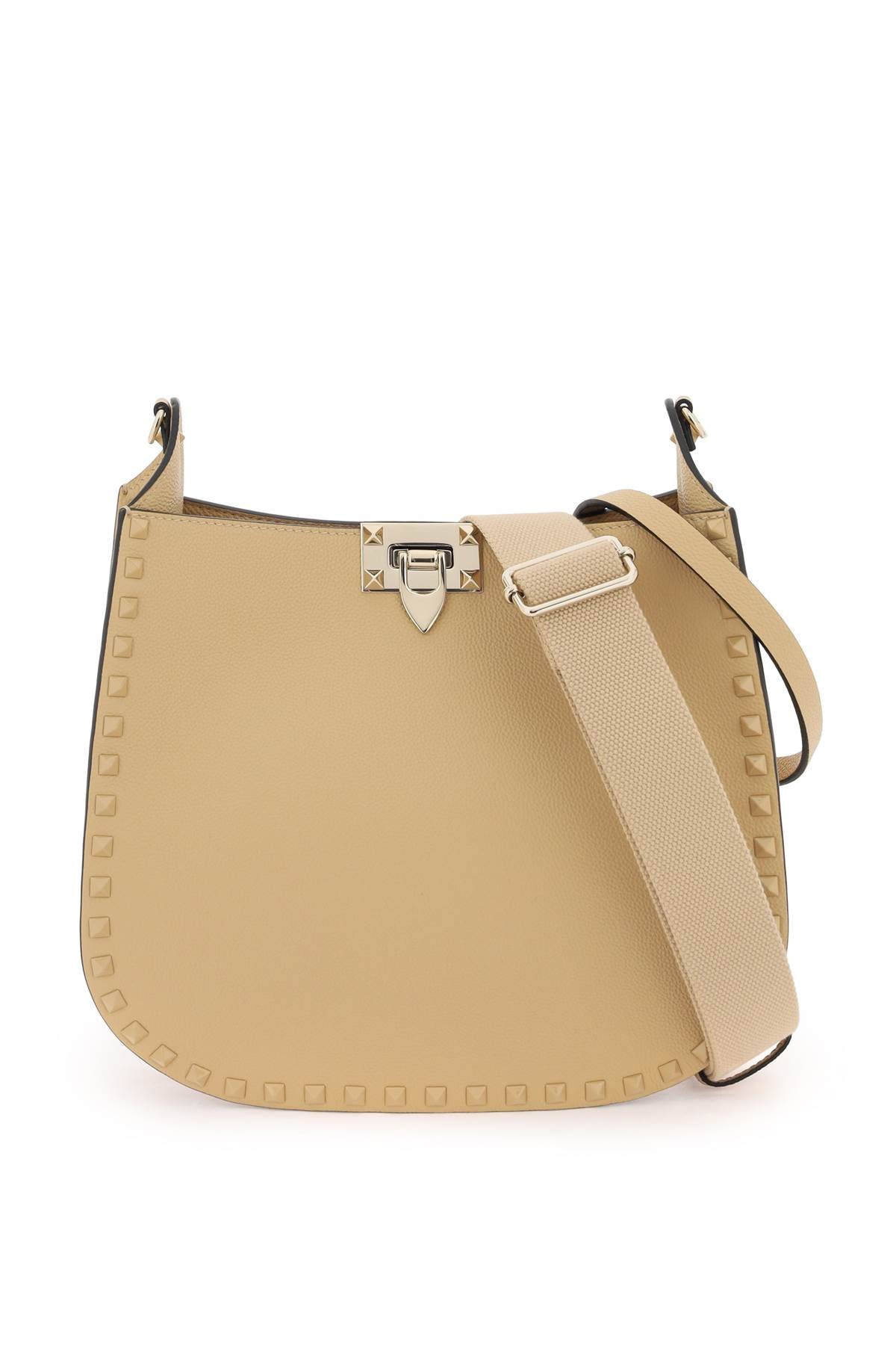 Valentino garavani borsa hobo rockstud