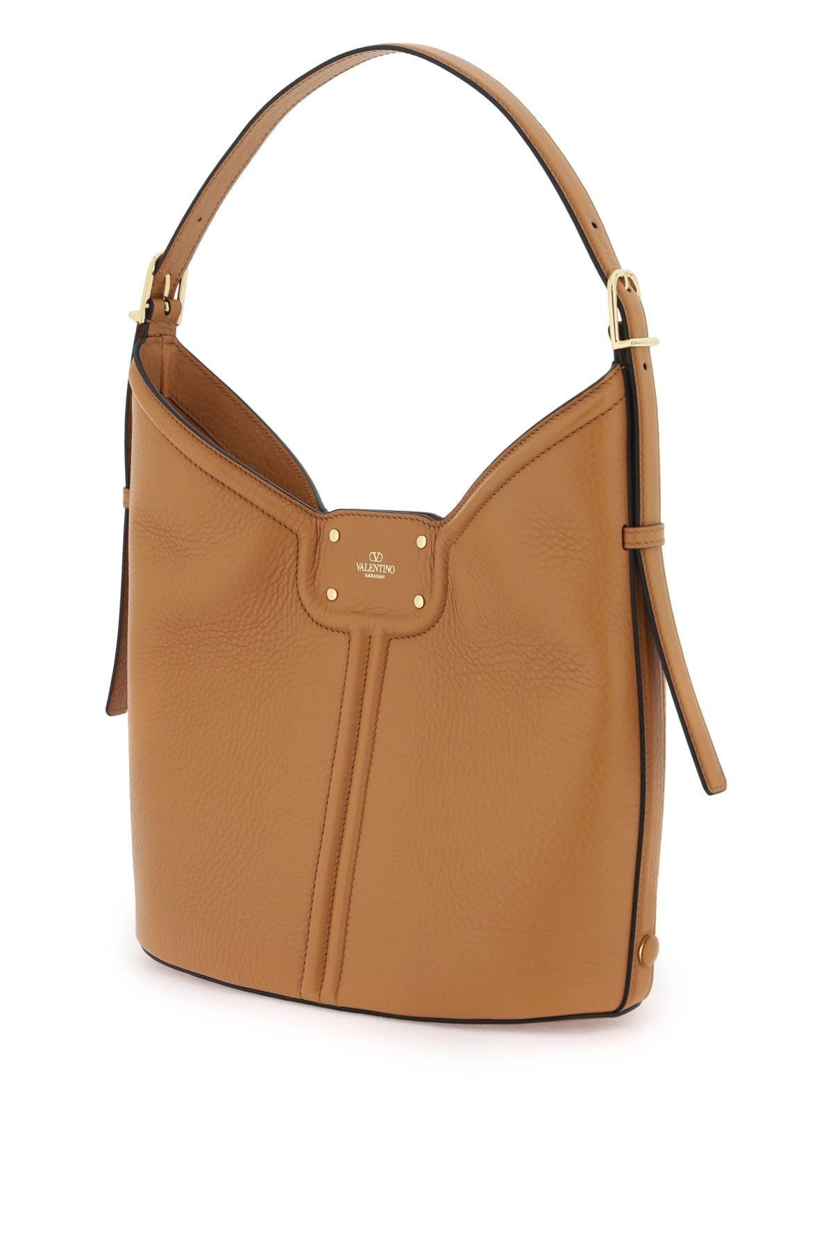 Valentino garavani vlogo leather hobo bag