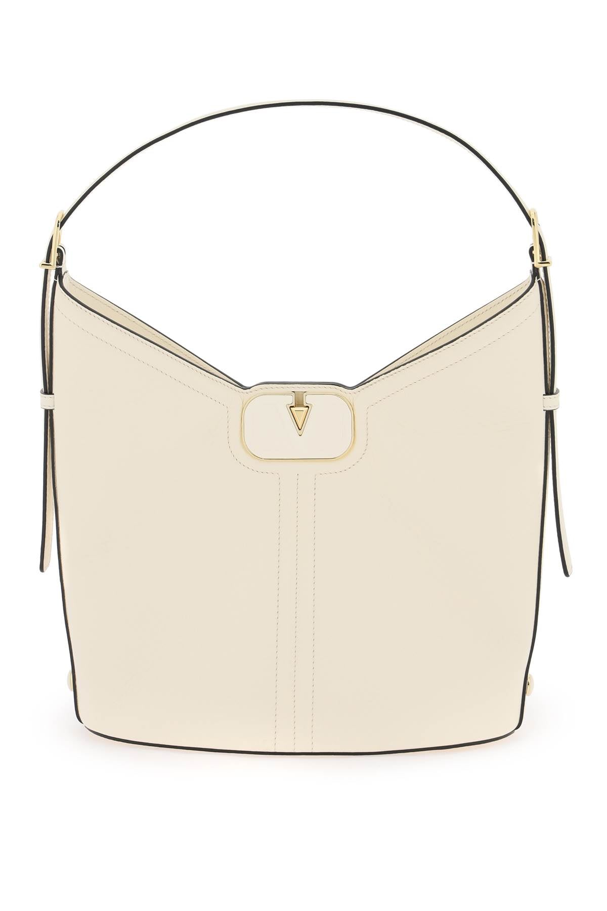 Valentino garavani borsa hobo vlogo leather