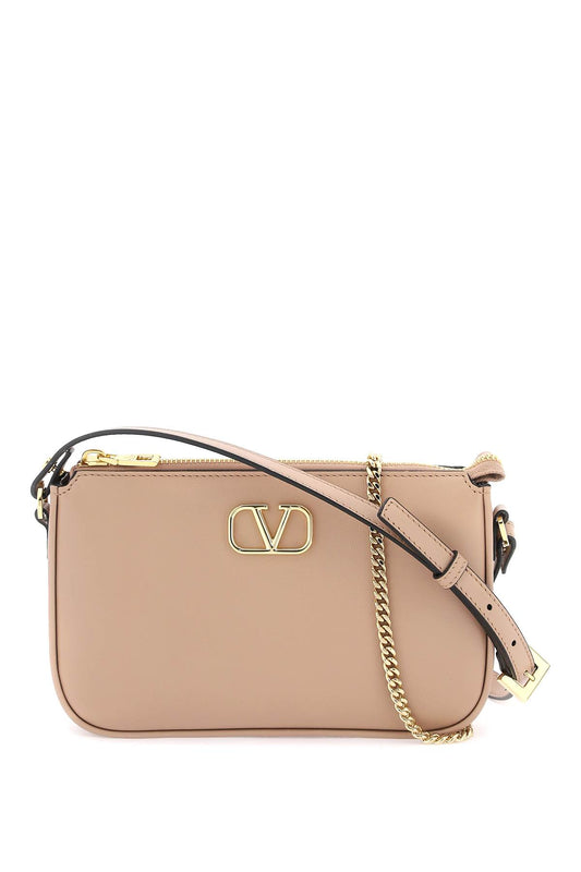 Valentino garavani leather vlogo signature crossbody bag