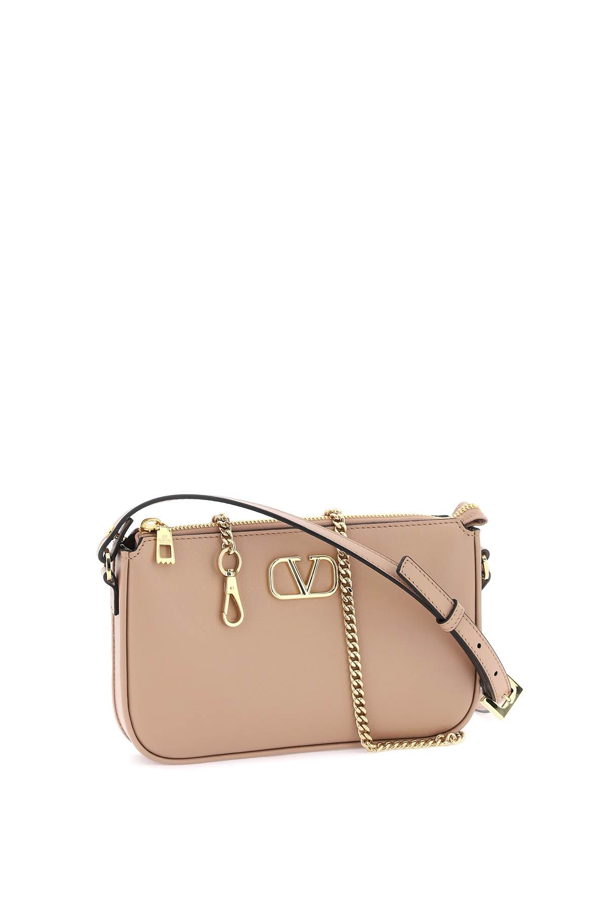 Valentino garavani leather vlogo signature crossbody bag