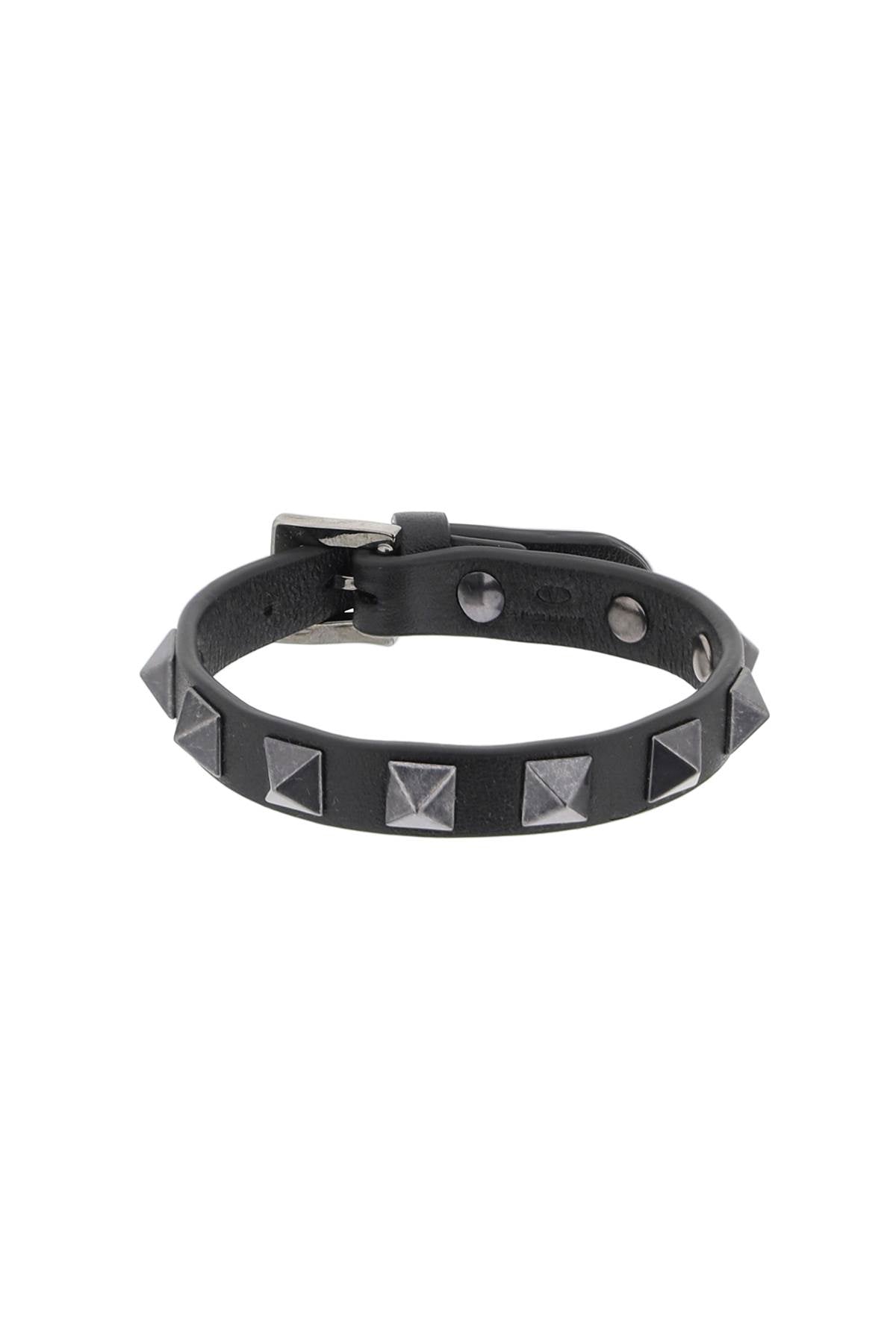 Valentino garavani rockstud leather bracelet