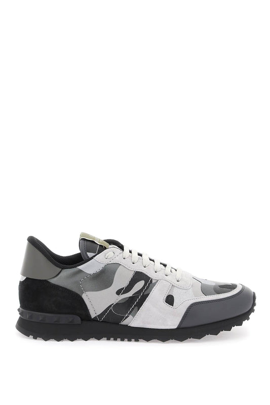 Valentino garavani rockrunner camouflage sneakers