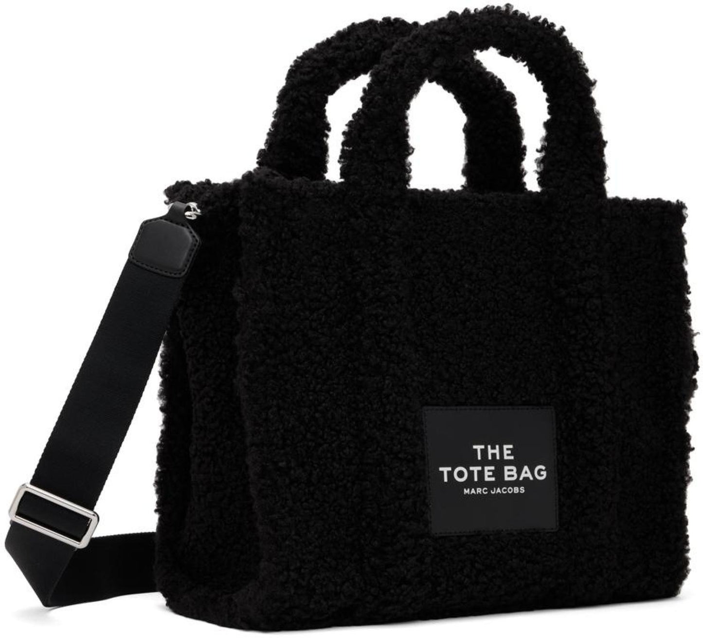 Black Medium 'The Teddy' Tote