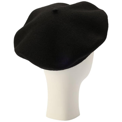 Women's Bar Logo Felt Beret Hat