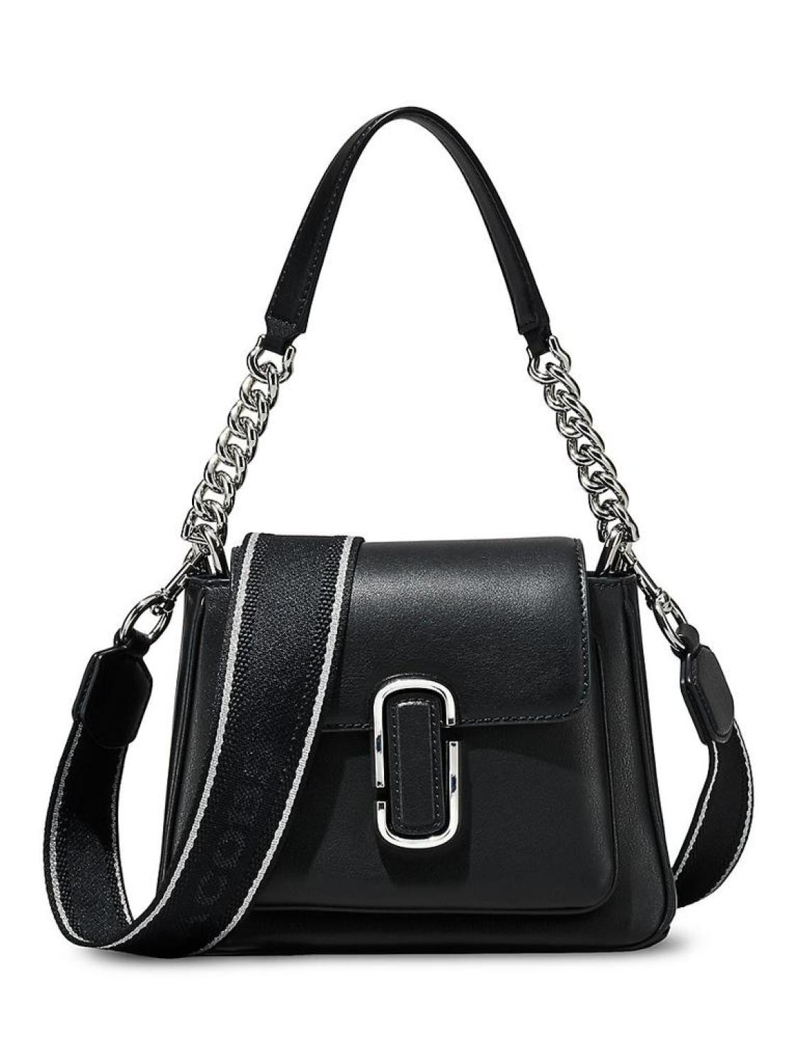 The Mini Chain Leather Satchel