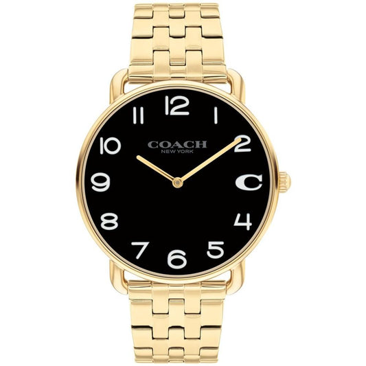 Men's Elliot Gold-Tone Stainless Steel Bracelet Watch 40mm