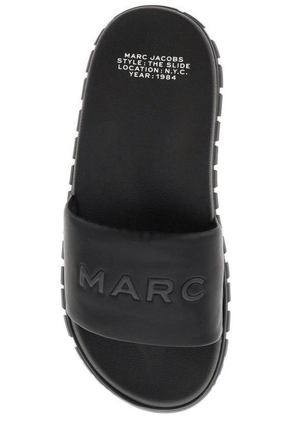 Marc Jacobs Logo-Embossed Slip-On Slides