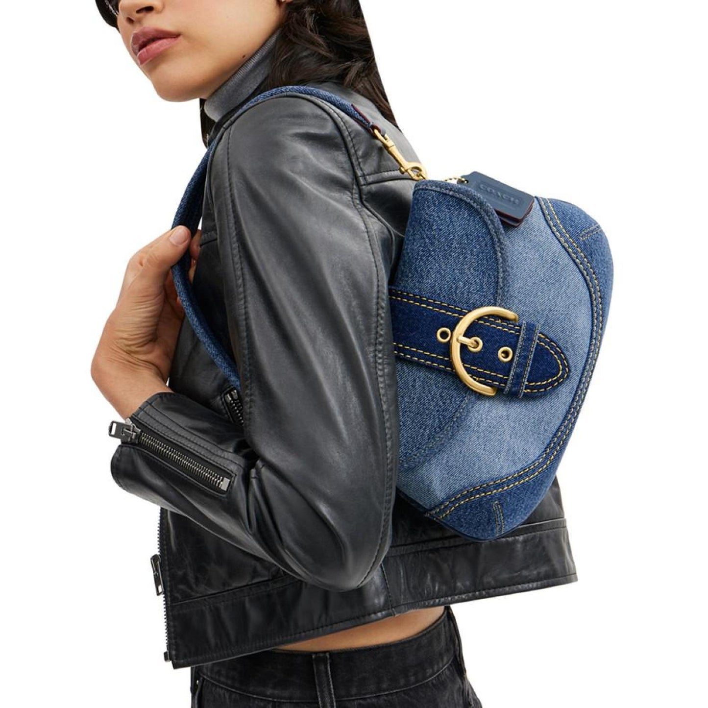 Denim Shoulder Bag