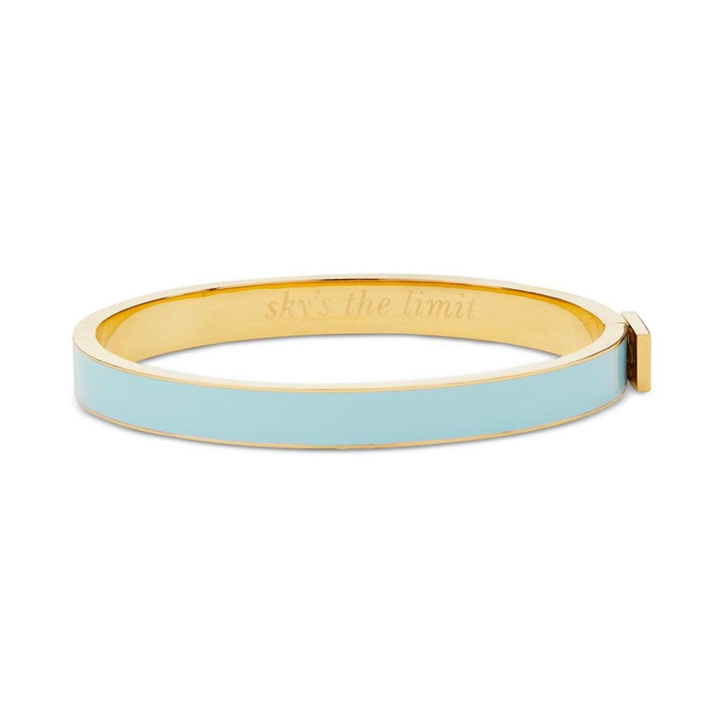 Gold-Tone Never A Dull Moment Color Inlay Bangle Bracelet