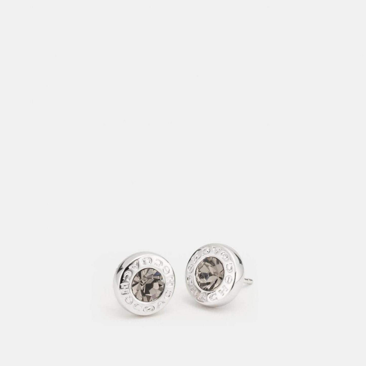 Coach Outlet Open Circle Stone Strand Earrings