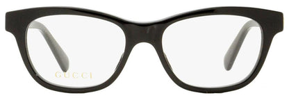 Gucci Women's Rectangular Eyeglasses GG0372O 001 Black 51mm