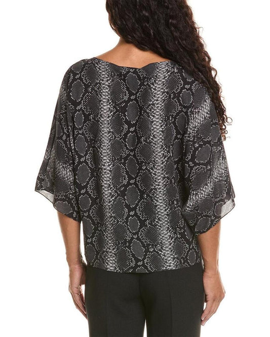 Michael Kors Collection Nikki Silk Top