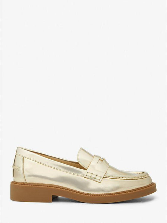 Eden Metallic Leather Loafer