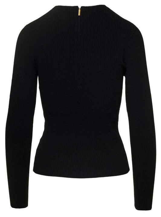 Michael Michael Kors Crossover Strap Long Sleeved Jumper