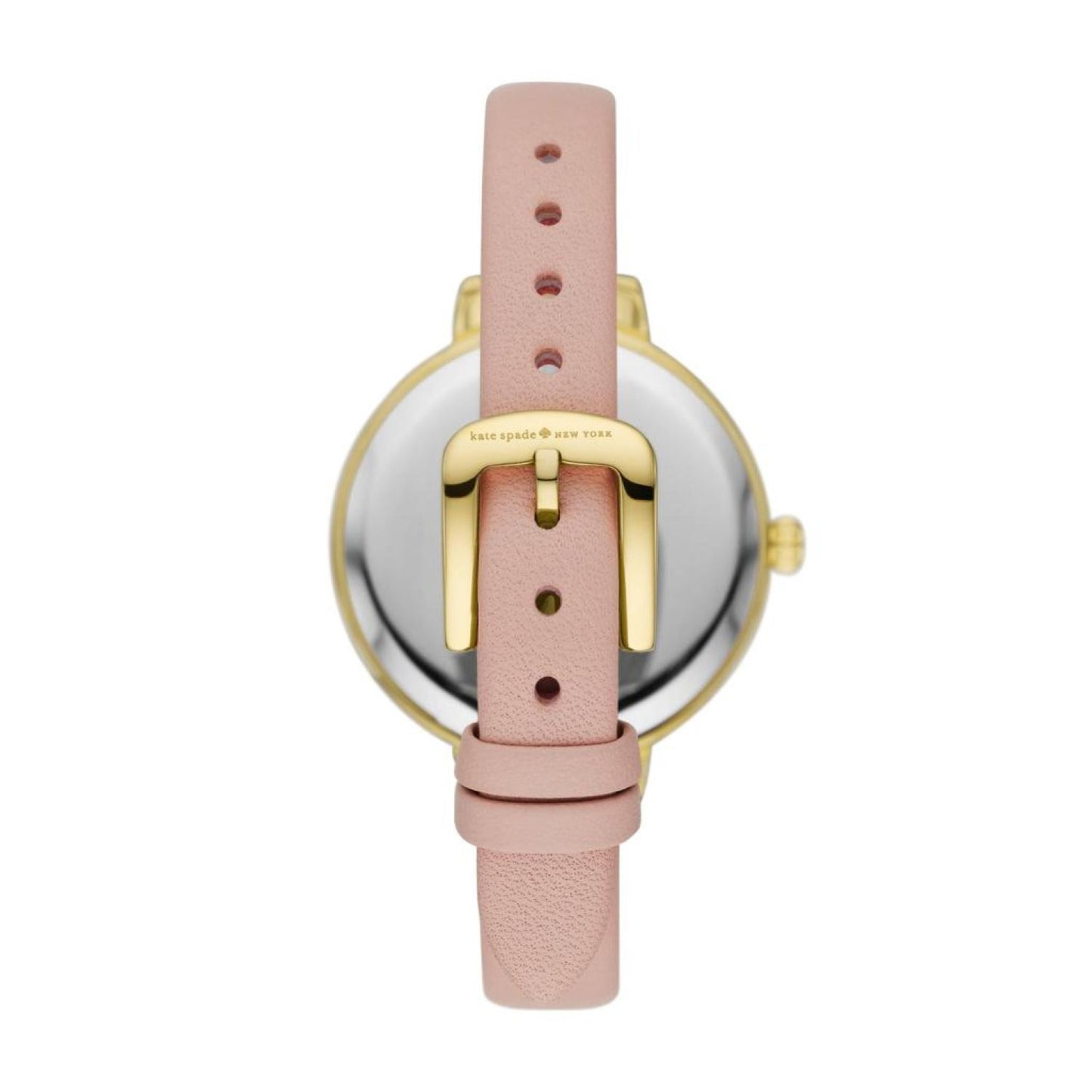 kate spade new york women's metro three-hand, gold-tone alloy watch