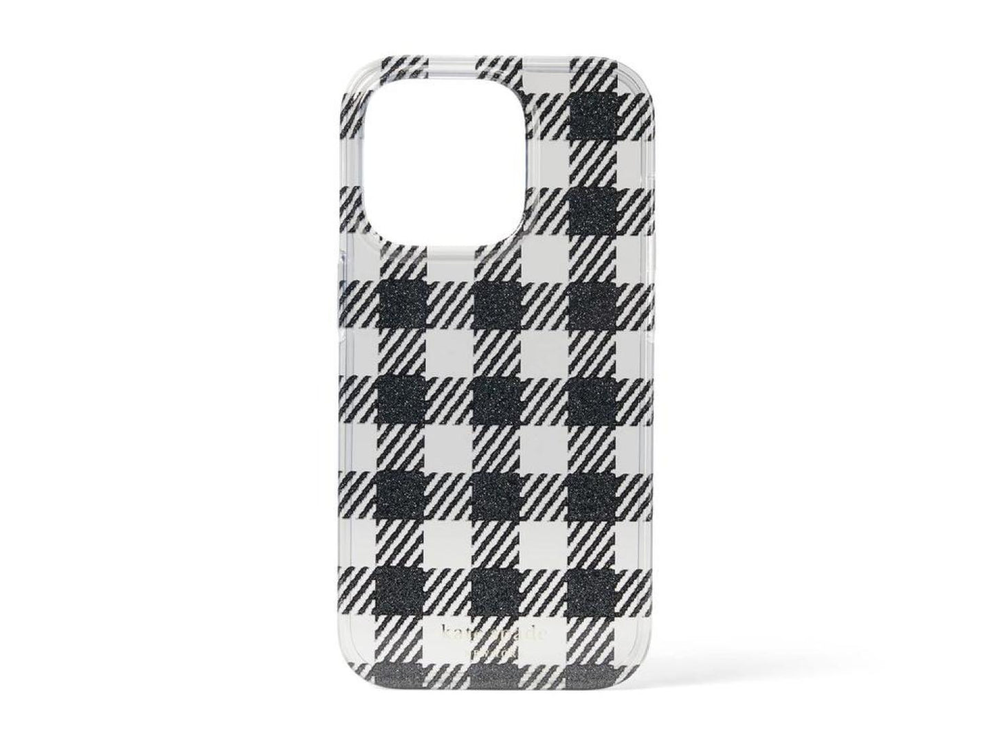 Sam Icon Glitter Gingham Printed TPU iPhone® 14 Pro