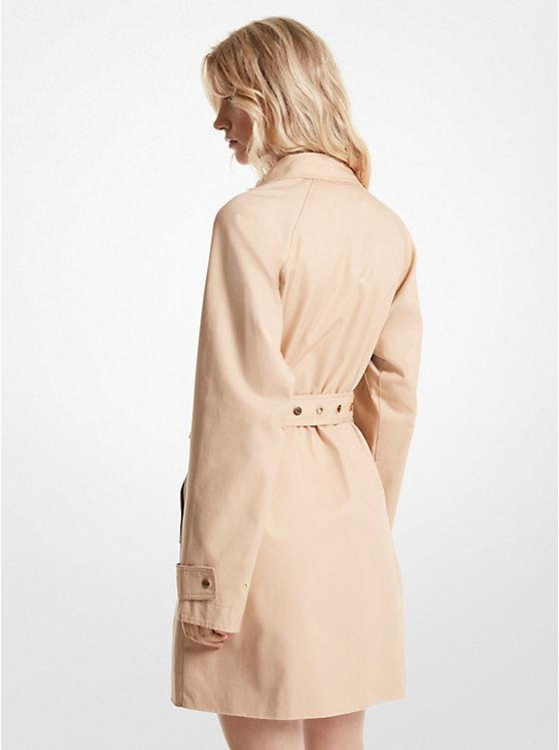 Cotton Twill Trench Coat