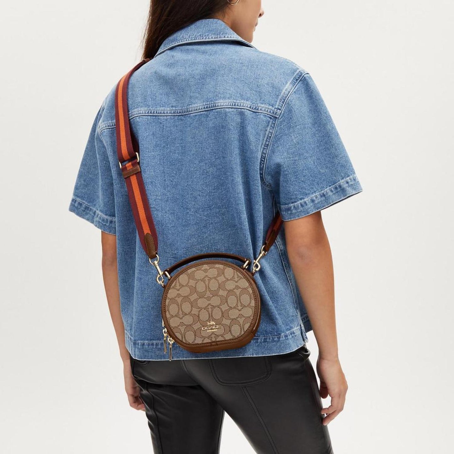 Coach Outlet Canteen Crossbody In Signature Jacquard