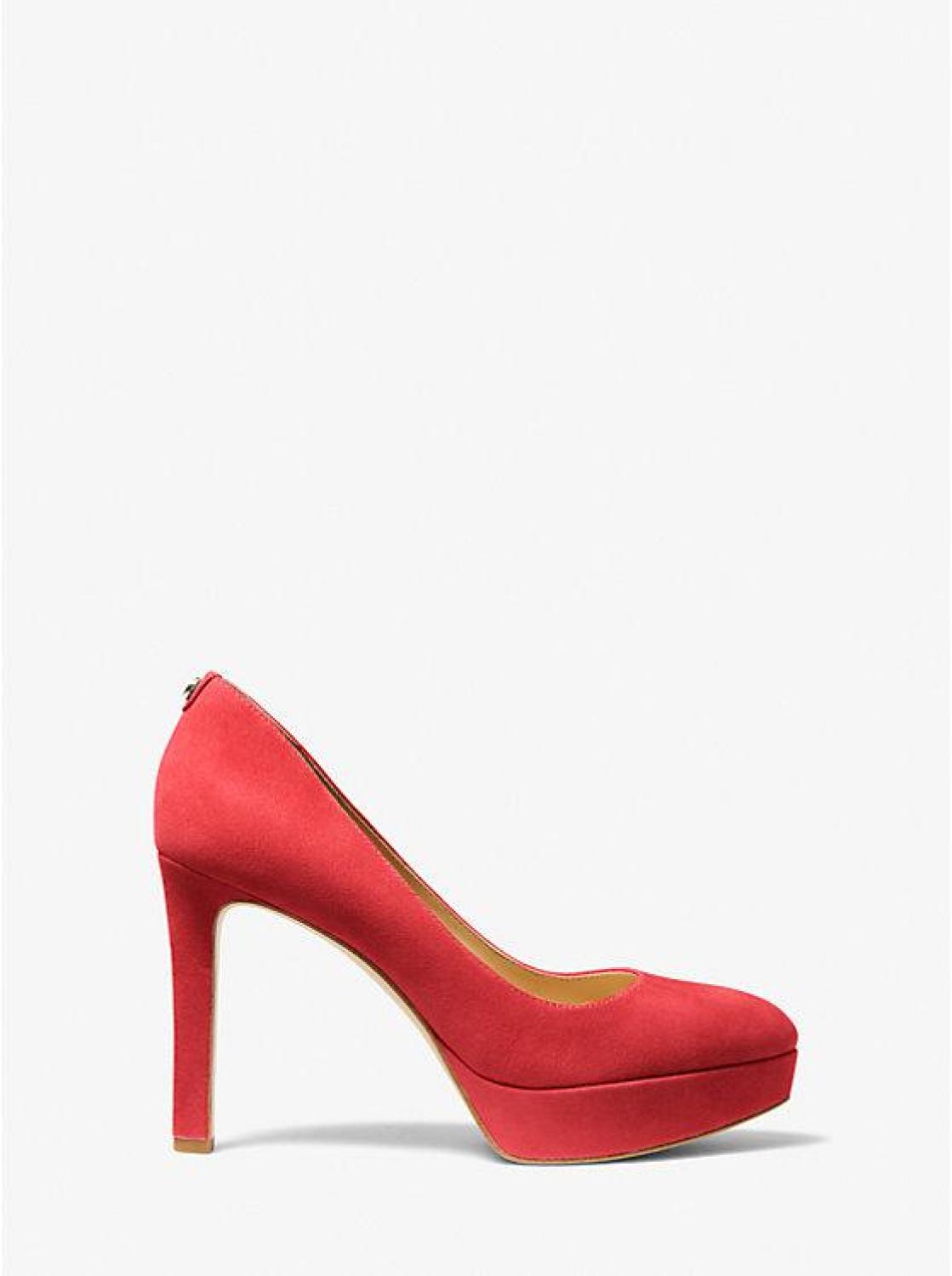 Chantal Suede Platform Pump