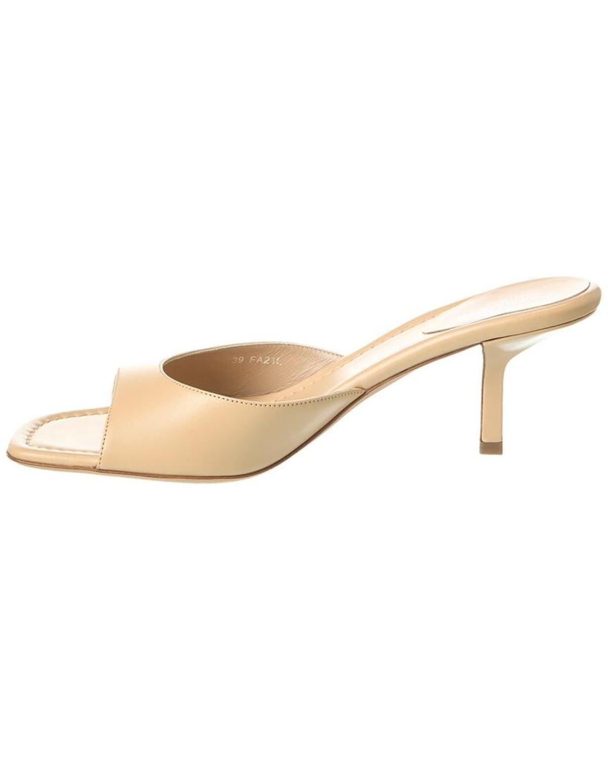 Michael Kors Collection Anita Runway Leather Sandal