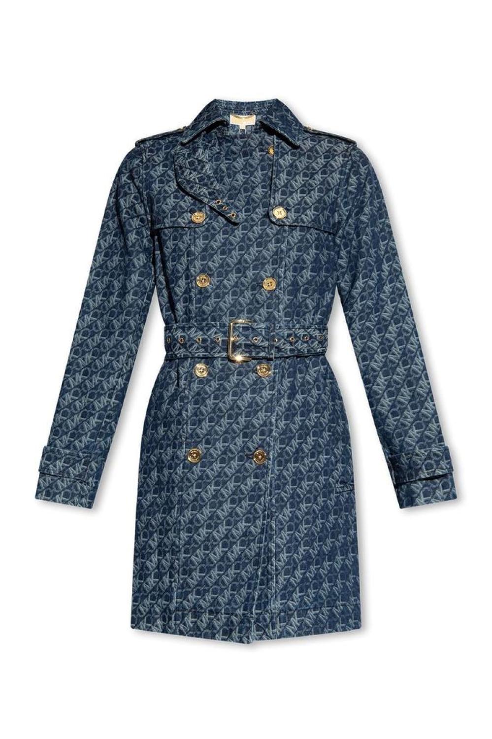 Michael Michael Kors Denim Trench Coat