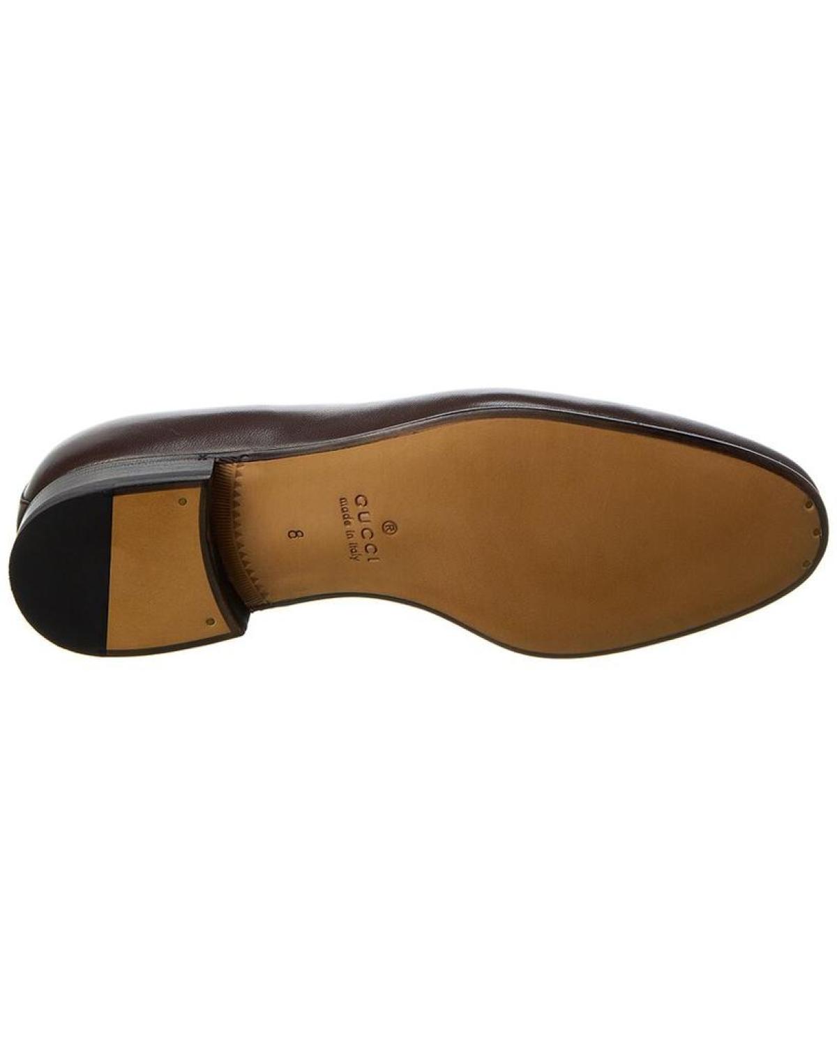 Gucci Interlocking G Leather Loafer