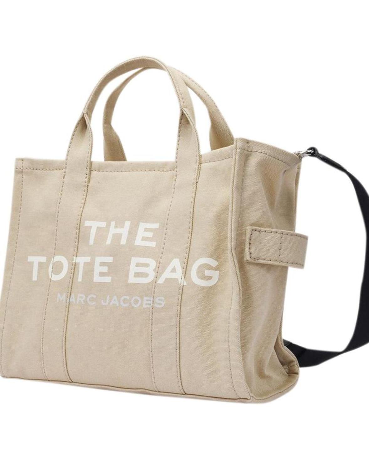 The Small Tote Bag - Marc Jacobs -  Beige - Cotton