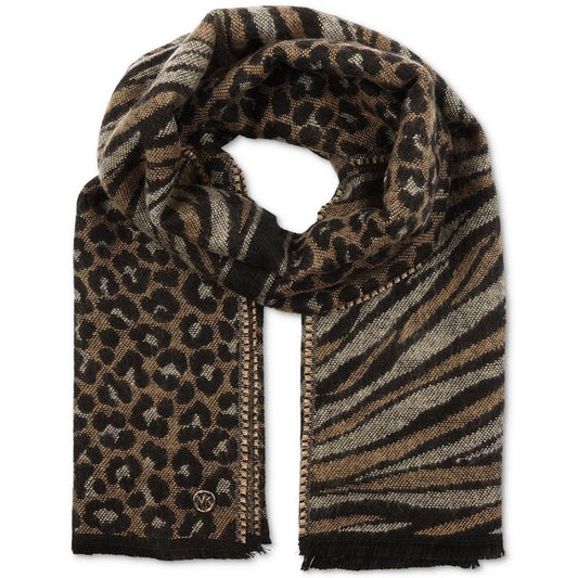 Women's Animal-Print Jacquard Scarf