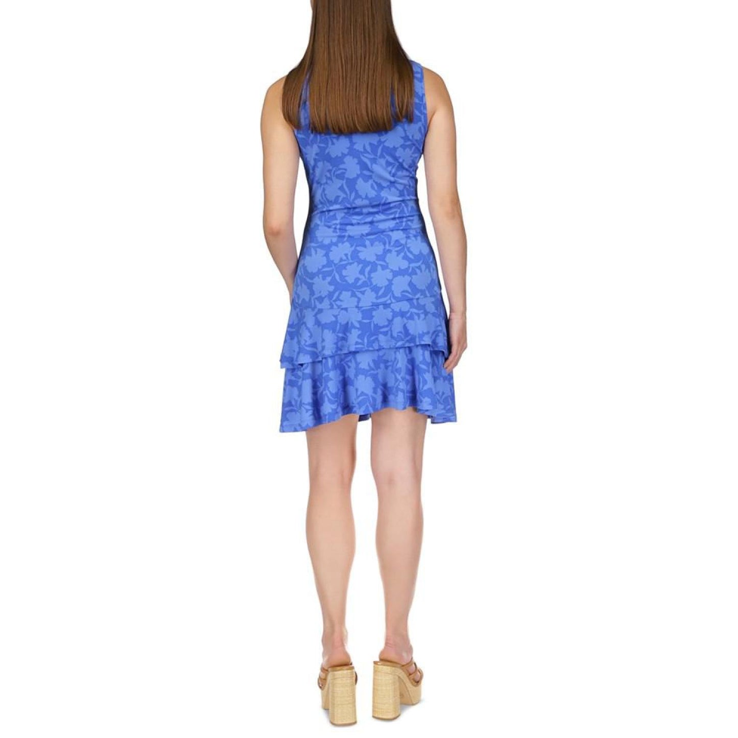 Petite Tonal-Shadow Fleur Dress