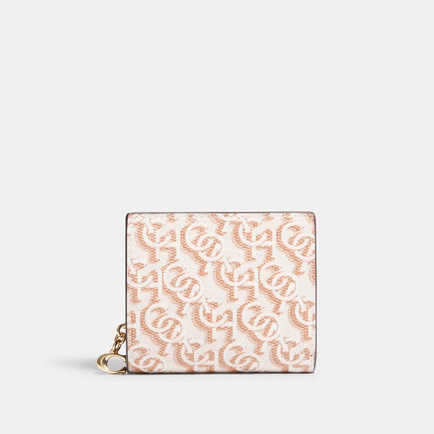 Coach Outlet Snap Wallet With Signature Monogram Print