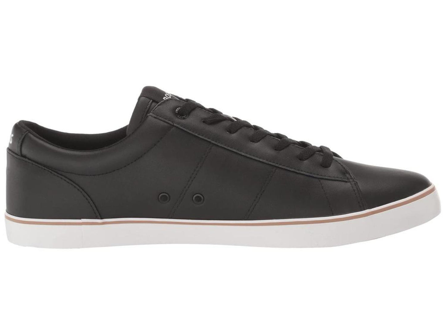 Jodie Side Logo Low Profile Leather Sneakers