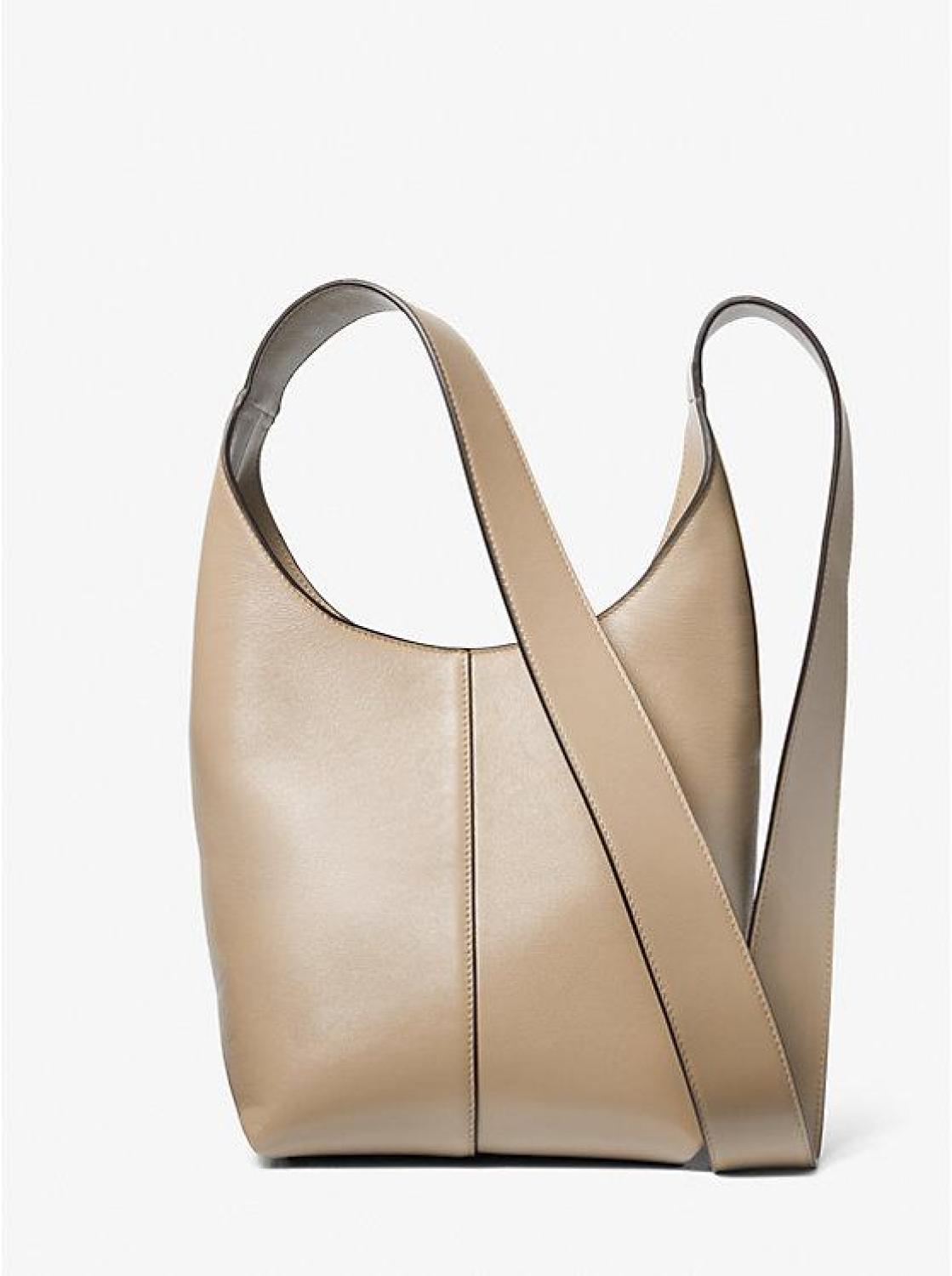 Dede Mini Leather Hobo Bag