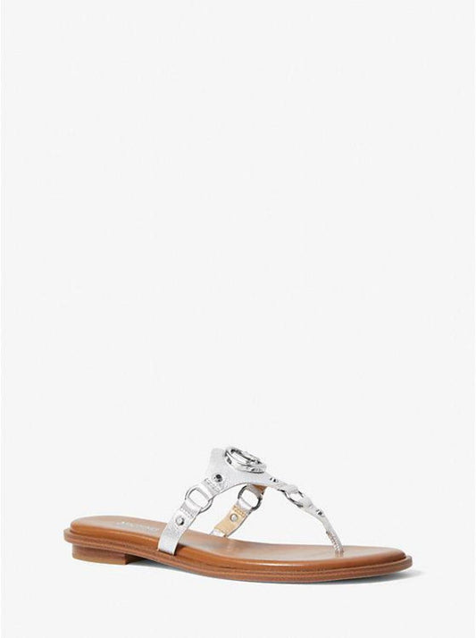 Conway Metallic Leather Sandal