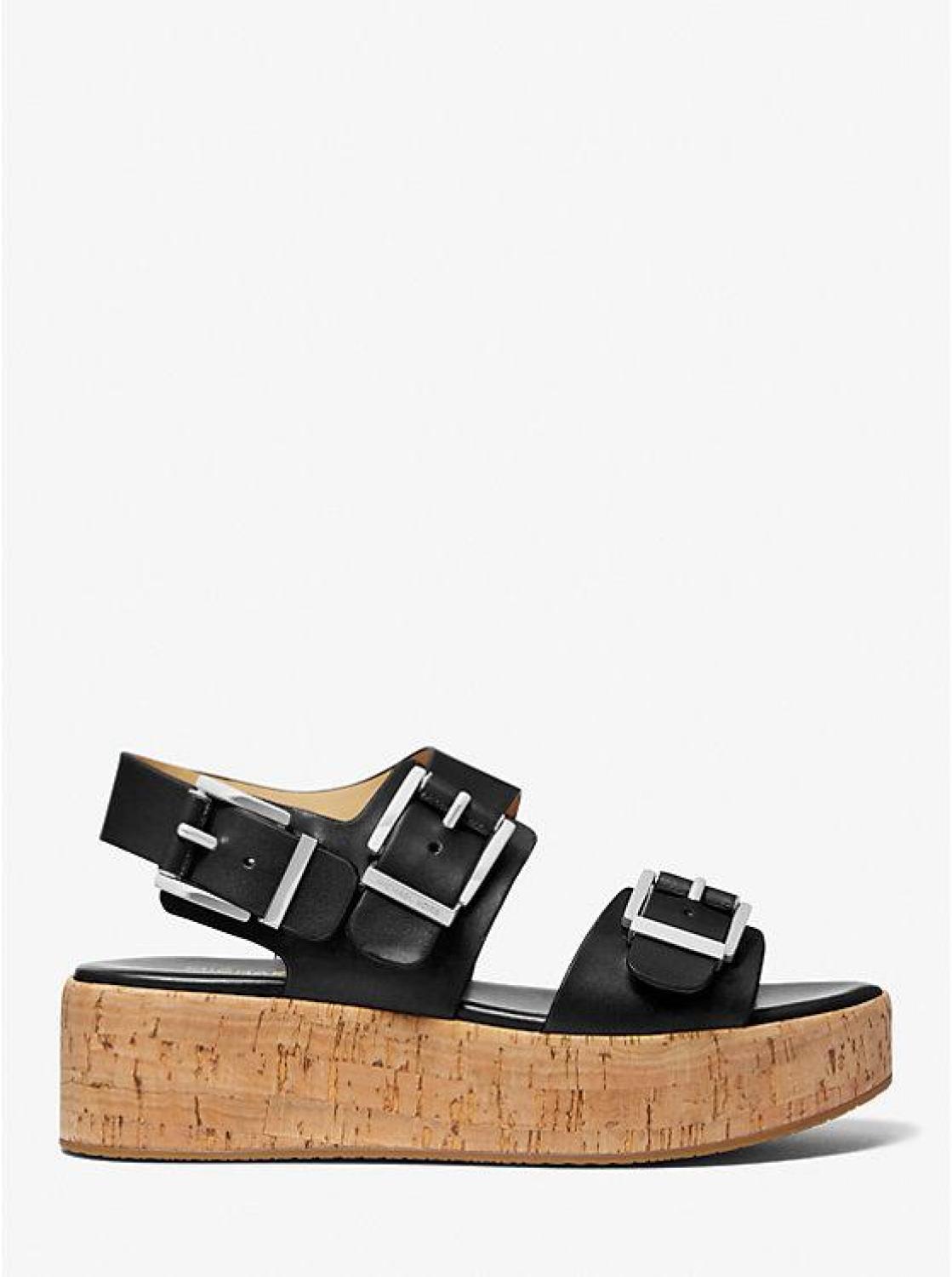 Colby Leather Flatform Sandal