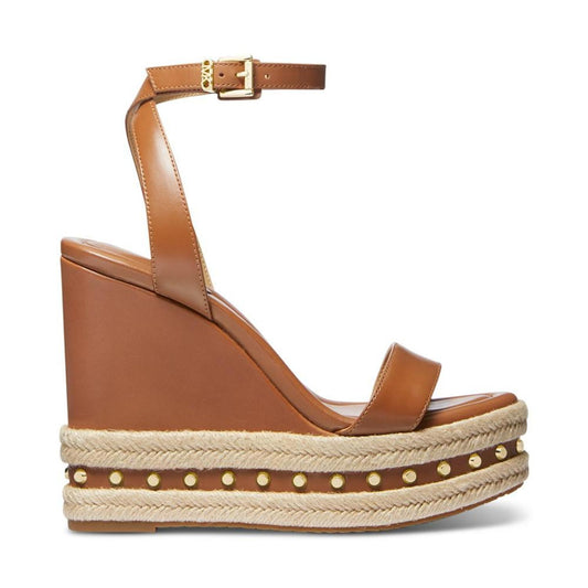 MMK Leighton Ankle-Strap Espadrille Platform Wedge Sandals