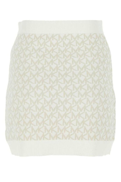 Michael Michael Kors Logo Jacquard Mini Skirt