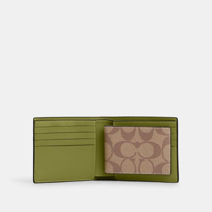 Coach Outlet 3 In 1 Wallet In Signature Canvas