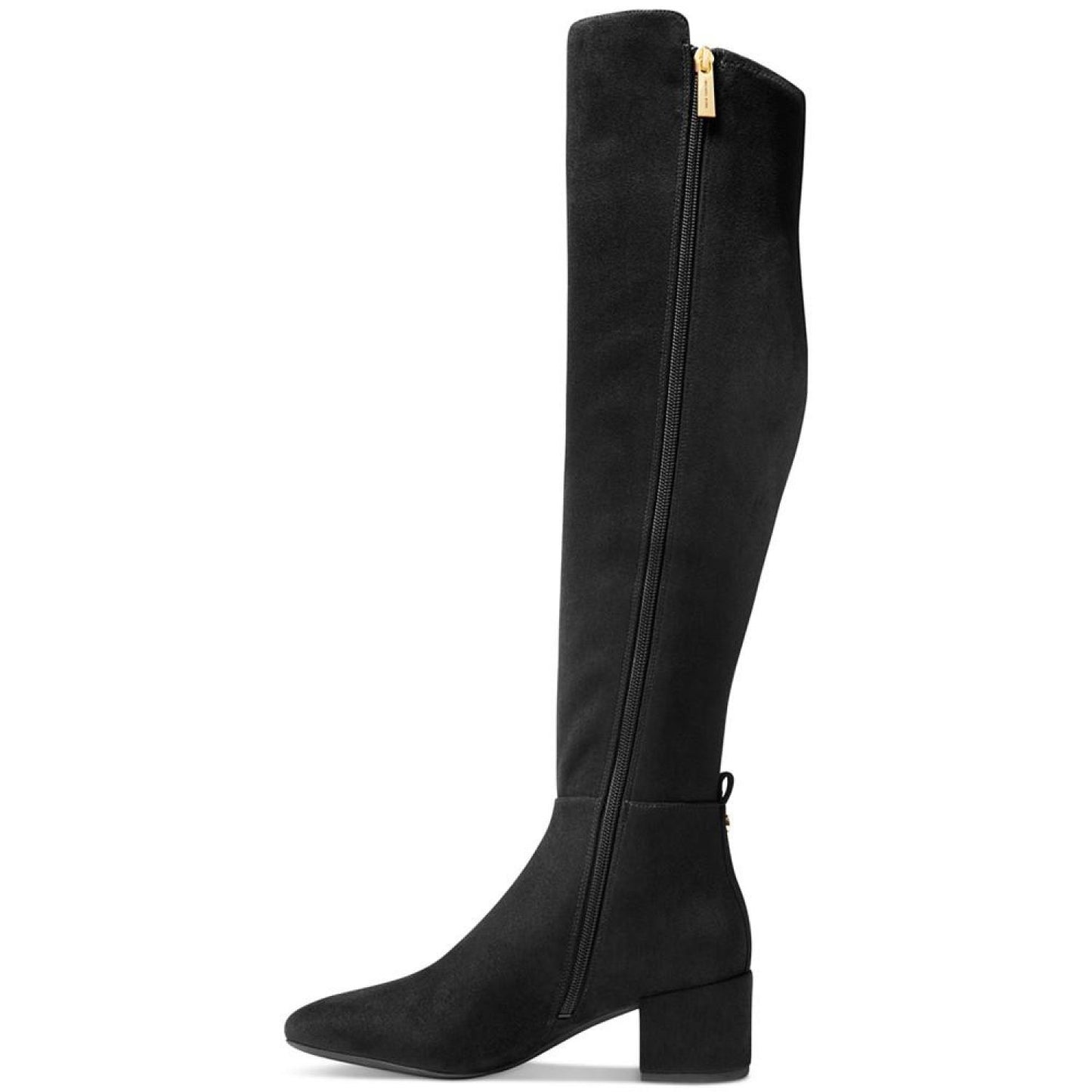 Women's Braden Zip Up Suede Knee High Boots