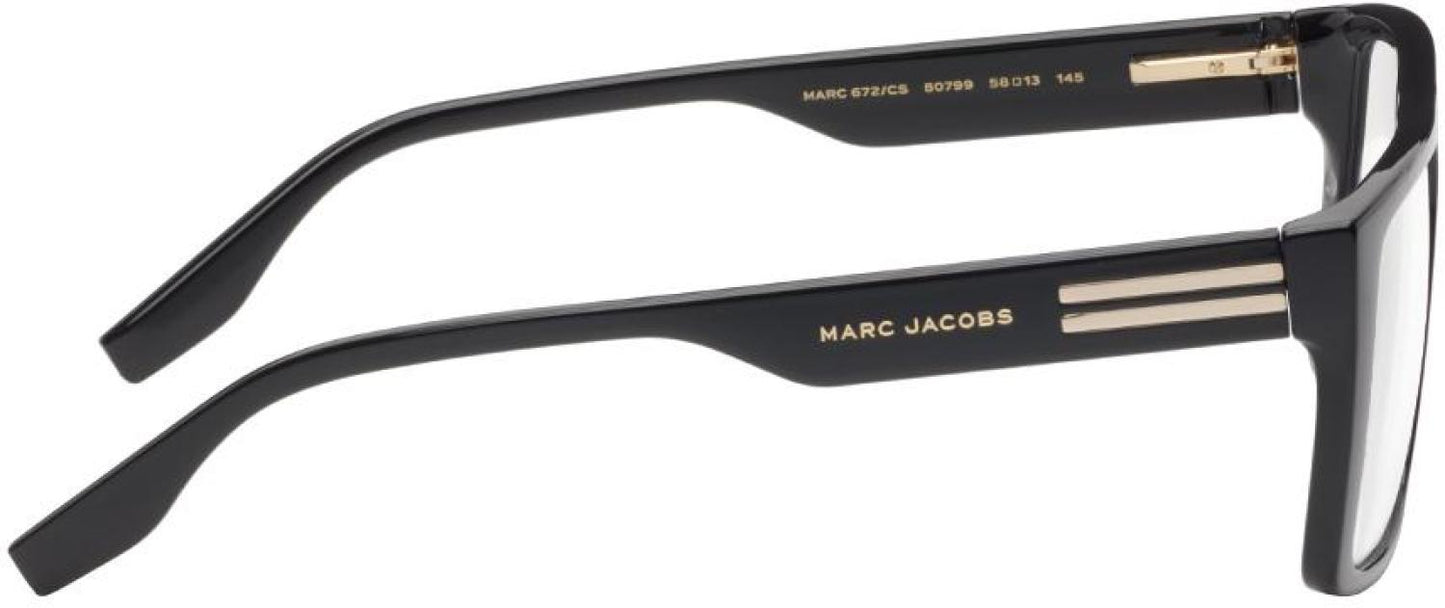 Black Rectangular Sunglasses