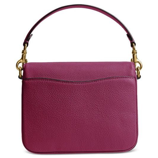 Polished Pebbled Leather Cassie Crossbody 19