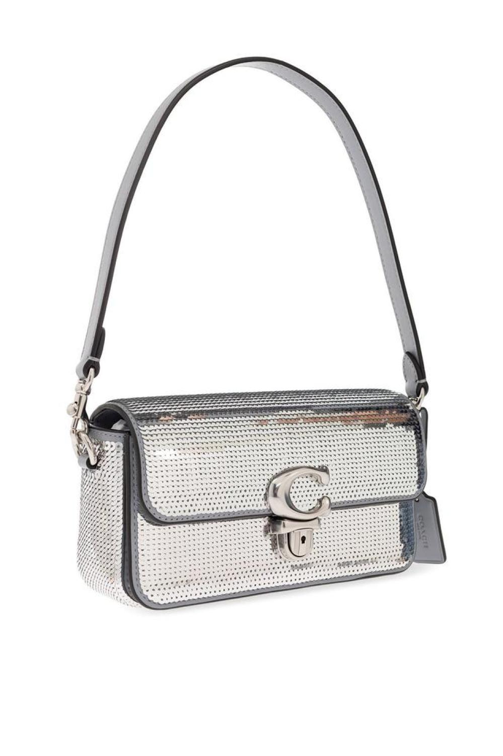 Coach Studio Baguette Sequinned Shoulder Bag