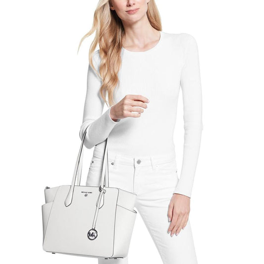 Marilyn Medium Top-Zip Leather Tote