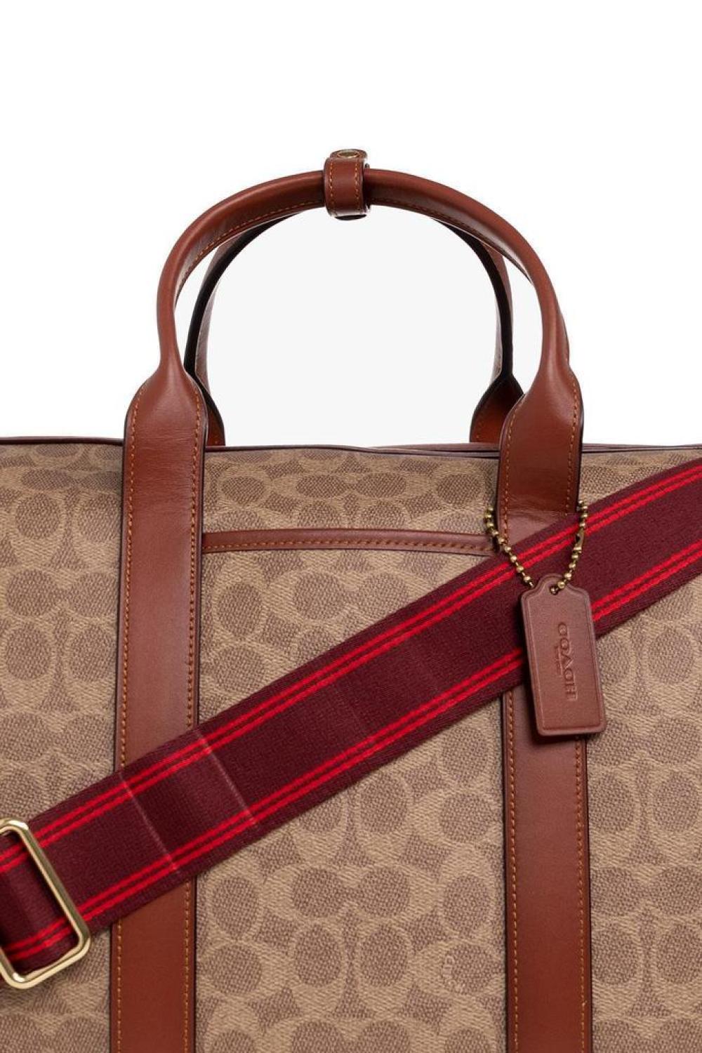 Coach Gotham Monogram Pattern Duffle Bag