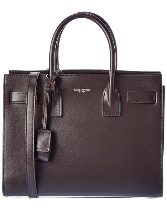 Saint Laurent Sac De Jour Baby Leather Tote