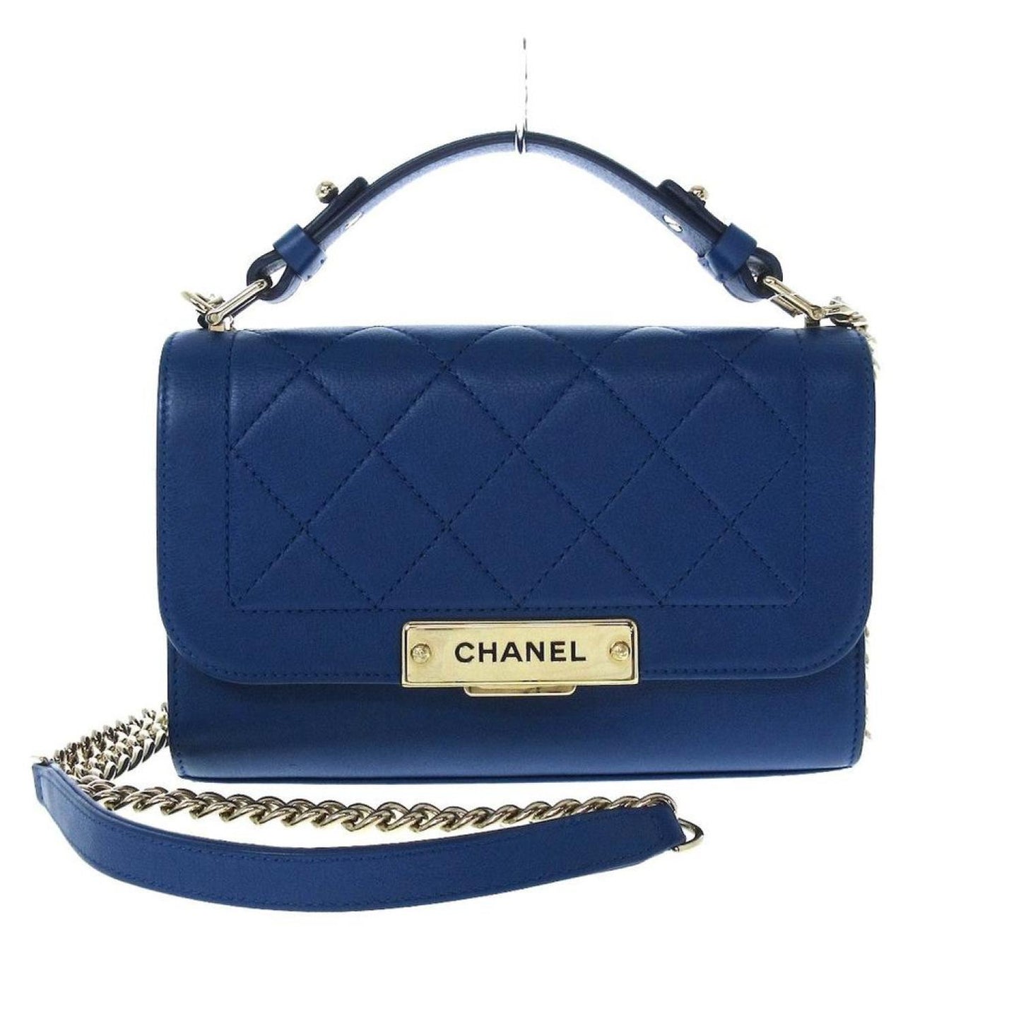 Chanel Flap Bag  Leather Shoulder Bag (Pre-Owned)